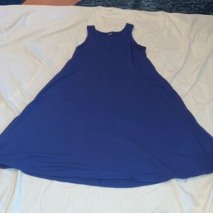 Old navy xs royal blue T- shirt dress